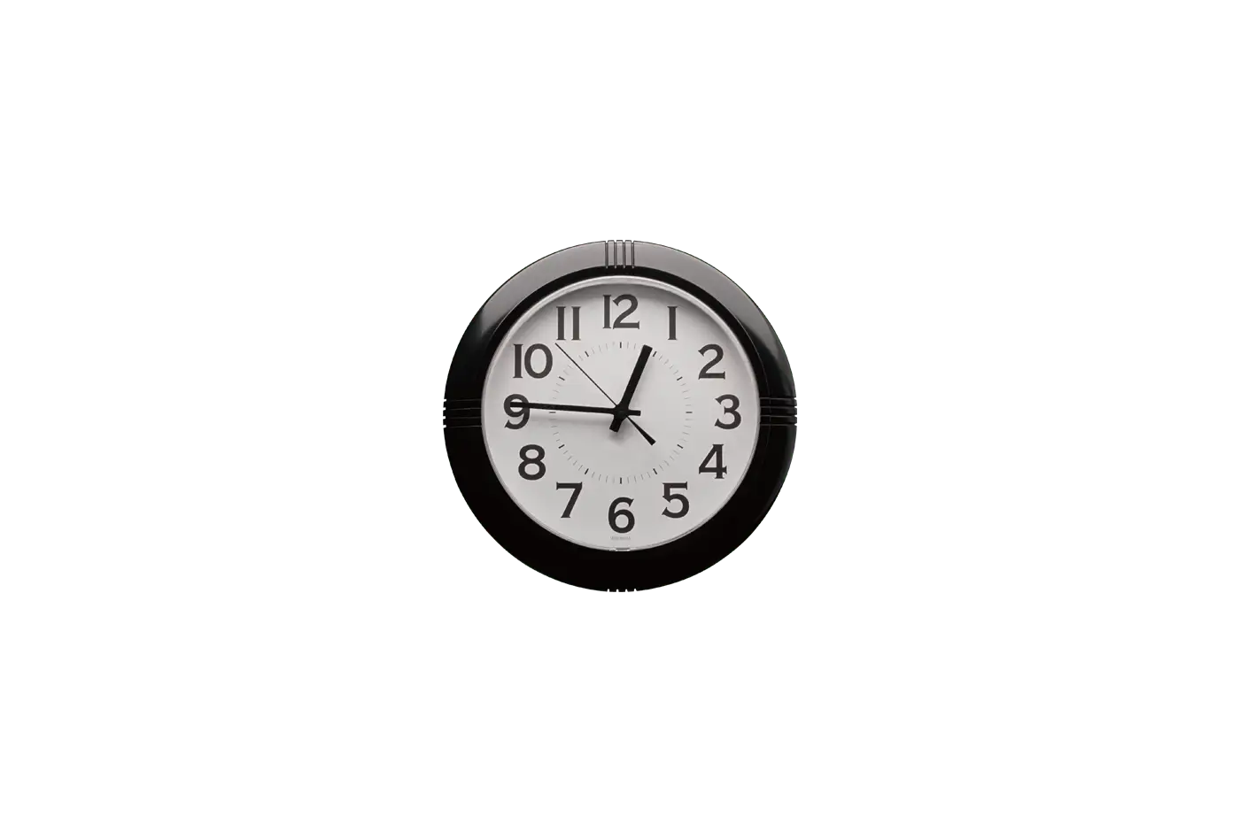 Freigestellte Uhr